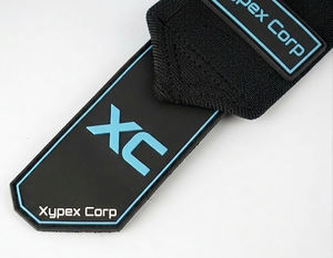 Custom Logo Wrist <b>Wraps</b> Breathable Soft Lightweight Foldable Unisex Weightlifting Gym Training Support Body Building - Product Image 1