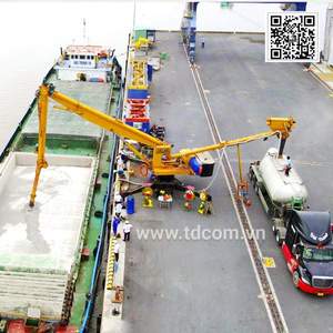 Les machines mobiles de déchargement de ciment sont montées sur semi-remorques, avec une capacité de 50 à 500 tonnes/heure et un système de filtration des poussières. - Product Image 6