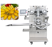 Machine à encruster les aliments à haute capacité, machine automatique à faire des boulettes de viande, du kibbeh et des croquettes, 220V, nouvelle génération, haute productivité, commande tactile