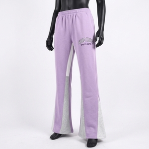 Pantalones de hombre estilo flare con cintura elástica cómoda, de algodón, para invierno. - Product Image 3