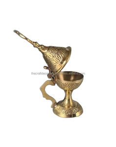 Églises de Jérusalem Brûleur d'encens Porte-parfum spécial Occasions de mariage de Noël Brûleur d'encens en laiton et encensoir odorant - Product Image 2