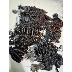 Lots de Cheveux Naturels Noirs Non Traités, Ondulés Profonds, en Trame, Provenant d'un Donneur Unique Vietnamien, Vente en Gros - Product Image 3