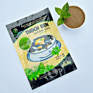 Polvo de Gelatina Negra, Ingrediente para Tiendas de Bebidas, Preparación de Toppings de Gelatina Herbal para Té de Burbujas y Menús de Bebidas - Product Image 6