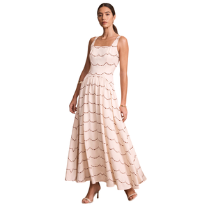 Vestido Maxi Floral para Mujer, Manga Corta, Ligero, Vestido de Verano - Product Image 2
