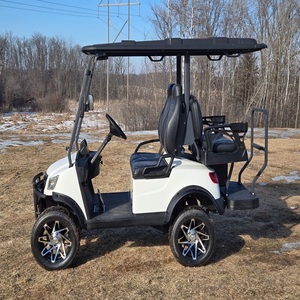 Carritos de Golf Eléctricos de 4 Plazas a Precios Económicos, Carro Buggy en Venta, Precio Chino, Carro de Golf con Ruedas Grandes y Batería de Litio - Product Image 5