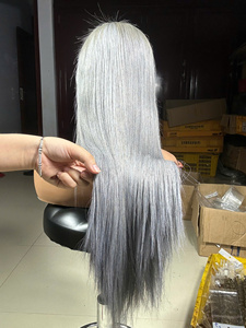 Extensions à clipser en cheveux humains Remy du Vietnam, ondulations profondes lâches, double trame, couleur noir naturel - Product Image 4