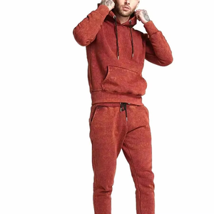 Collection Hiver de Haute Qualité pour Hommes, Dernier Style, Ensemble Deux Pièces Respirant avec Logo Personnalisé, Survêtements à Capuche, Survêtements Casual pour la Course à Pied - Product Image 1