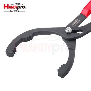 HANDYPRO <b>Oil</b> <b>Filter</b> <b>Wrench</b> 12" S45C Material Red Color Vehicle Repair Tool - Product Image 2