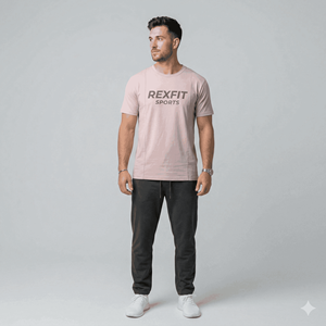 เสื้อยืดผู้ชายสไตล์ลำลองแบบใหม่สำหรับออกกำลังกาย แบรนด์ส่วนตัว ขายส่ง เสื้อยืดทรงเข้ารูป ผลิตจากวัสดุคุณภาพดีที่สุด - Product Image 1