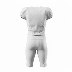 Ensemble complet de maillot et pantalon de football américain personnalisé, sublimation intégrale, respirant, pour jeunes et adultes, idéal pour l'entraînement et les matchs. - Product Image 2
