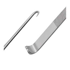 Crochet de trachéotomie manuel en acier inoxydable 15 cm à pointe acérée, certifié CE, classe I, usage chirurgical, METAL MED CORPORATION, autoclavable 1 - Product Image 3