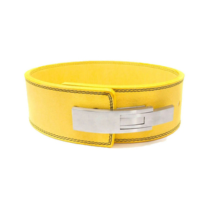 Cinturón de Cuero Vacuno Impermeable y Transpirable con Palanca de Ajuste, Resistente, para Entrenamiento de Fuerza y Seguridad, con Logotipo Personalizado - Product Image 2