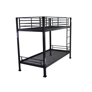 Heavy Duty Steel Iron Metal <b>Bunk</b> <b>Bed</b> With Stairs For School Dormitory Apartment Modern Bedroom Space Saving <b>Double</b> - Product Image 4