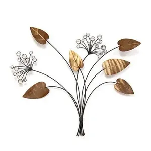 Décoration murale en métal artisanale et personnalisée pour les intérieurs modernes, idéale pour la maison, le bureau, la chambre ou le salon. - Product Image 1