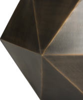 Tables basses rondes en métal en forme de diamant, décoration d'intérieur, meubles pour salon et tables de hall, meubles, table en diamant