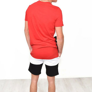 Conjunto de Verano Personalizado para Hombre, Camiseta de Manga Corta y Pantalones Cortos, Dos Piezas, Logotipo Personalizado, Conjunto Deportivo Informal de Verano para Hombre - Product Image 3
