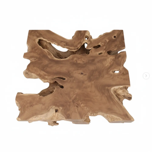 Unique Solid Teak <b>Root</b> <b>Coffee</b> <b>Table</b> Rustic Organic Tree Stump Center <b>Table</b> Natural Live Edge Wooden Furniture Indonesia - Product Image 3