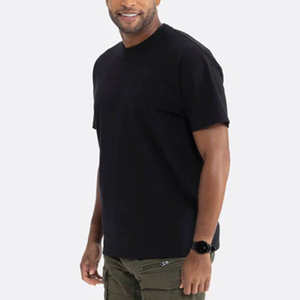 <b>Longline</b> Curved Hem <b>T</b>-<b>shirt</b> Custom Blank Plain Round Bottom Printing 100% Cotton <b>Mens</b> <b>Longline</b> <b>T</b> <b>Shirt</b> - Product Image 2