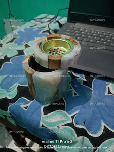 Quemador de incienso de madera epoxi de resina hecha a mano de lujo estilo árabe artístico Mubkhar para el ambiente espiritual del hogar y la decoración del regalo - Product Image 4