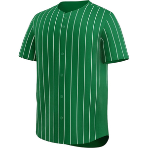 Maillot de baseball unisexe à boucles de ceinture, avec ceinture intégrée, personnalisable, en maille respirante, boutonné sur le devant, manches courtes - Product Image 2
