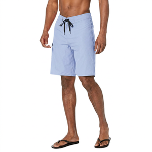 <b>Men's</b> <b>Red</b> Solid <b>Shorts</b> Drawstring Closure Quick Dry Casual Swimwear Woven Polyester <b>Shorts</b> - Product Image 6