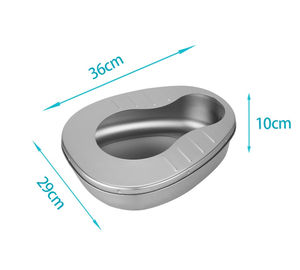 Bacinica de Acero Inoxidable de la Mejor Calidad con Tapa Desodorante, Adaptador Manual para Inodoro, para Ancianos, Pacientes Postrados, Cuidado Materno, Orinal - Product Image 4