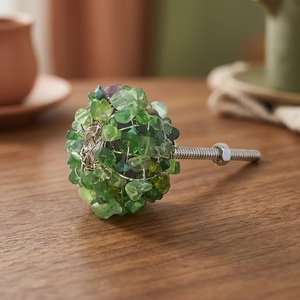 Brass Round <b>Modern</b> Cabinet Knob and <b>Handle</b> <b>Set</b> for Home Office Furniture-Durable & Eco-Friendly - Product Image 5