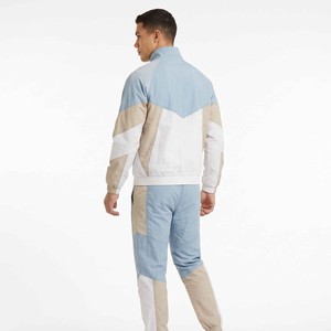 Ensemble survêtement coupe-vent imprimé personnalisé pour homme, 2 pièces, streetwear, veste en nylon ample, tenue de sport décontractée, fabrication OEM - Product Image 6