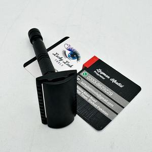 Maquinilla de afeitar de seguridad de acero inoxidable clásica de alta calidad para hombre, mango de acero inoxidable, Bikini facial, depilación para axilas, acero inoxidable - Product Image 6