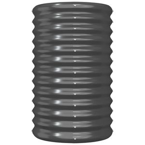 15.7 per fioriera da giardino in acciaio verniciato a polvere antracite "x 15.7" x 26.8 "per vasi e fioriere - Product Image 3