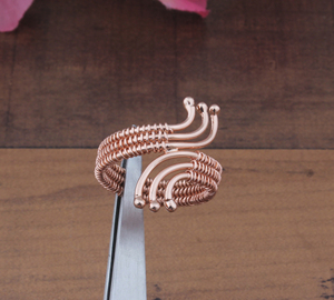 Bague de fiançailles classique en or rose tendance, en argent sterling 925, réglable, en spirale, pour femmes, bijoux en gros, cadeau - Product Image 4