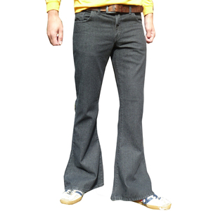 Jeans de Hombre Personalizados de Alta Calidad con Lavado Desgastado, Estilo Holgado y Casual, Tipo Boyfriend - Product Image 1