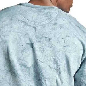 Sudaderas de alta calidad 100% algodón con logotipo bordado personalizado, estilo oversize, cuello redondo, tipo franela para invierno, sudaderas casuales. - Product Image 4