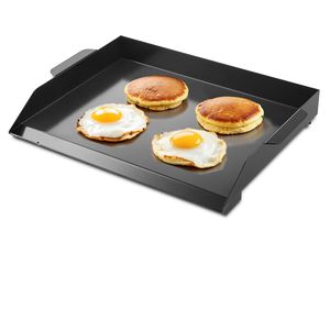 Plaque de cuisson rectangulaire portable en acier au carbone 22x16 pouces pour barbecue à gaz, plaque de cuisson universelle Teppanyaki, casseroles et poêles - Product Image 6