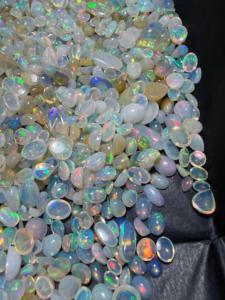 Natural Opal Loose Gemstones Oval Cut Polished for Jewelry Making BU <b>GEMS</b> 4x6-8x10mm Color Play/<b>Fire</b> Third Party Certified - Product Image 1