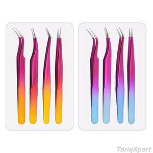 Pinzas Profesionales Personalizables de Acero Inoxidable para Cejas de 10 mm con Mango Cómodo y Punta Suave de Precisión para Uso en Salón - Product Image 4