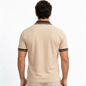 Ropa Polo Personalizada para Hombre, Tejido Transpirable de Primera Calidad, Construcción Ligera, Ajuste Suave y Cómodo, Manga Corta, Moda Casual - Product Image 2