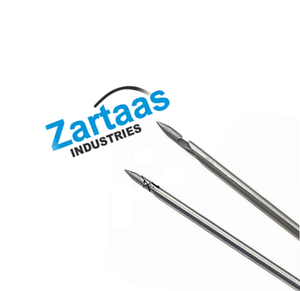 Aiguille de suture en acier inoxydable, aiguille de fermeture 1,5 mm 2,2 mm, autoclavable, aiguille à perforation automatique du fil, instruments laparoscopiques - Product Image 6