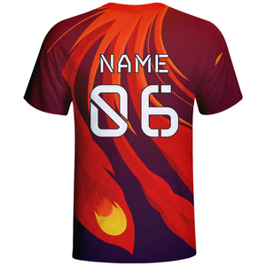 Chemises pour hommes, t-shirt personnalisé par sublimation pour hommes et femmes, vêtements de sport respirants et à séchage rapide - Product Image 2