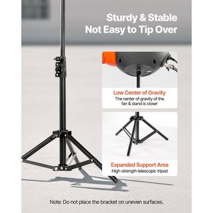 Cannone per Schiuma Portatile da 115 W, Potente Macchina per Schiuma da Giardino e Piscina con Supporto a Treppiede, Generatore di Schiuma Portatile per Feste - Product Image 5