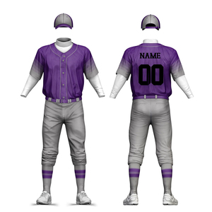 Fabricant sur mesure proposant des uniformes de baseball respirants en sublimation avec tissu anti-humidité pour les acheteurs en gros. - Product Image 2