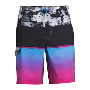 OEM Custom Logo Men's 2 in 1 Double Layer Running Shorts 4 Way Stretch Moisture Wicking <b>Gym</b> Training Shorts - Product Image 3