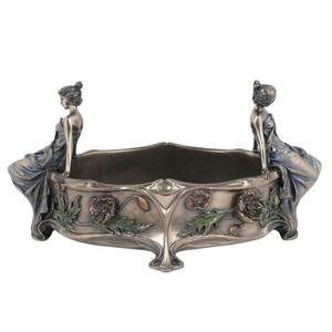 Moderno Centro de Mesa Decorativo de Alambre Metálico Negro Geométrico Ecológico, Cuenco Abstracto con Diseño de Nido, Centro de Mesa Contemporáneo de Alambre Mate con Púas para Frutas - Product Image 5