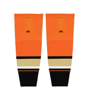 Sublimated Ice Hockey <b>Socks</b> Premium Mesh Fabric Hockey Uniform Wear Customized Color Patterns Numbers Logo Printed Team Training - Product Image 3