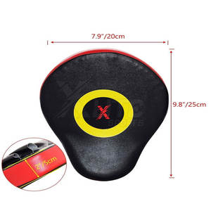 แผ่นรองซ้อมหนังดีไซน์โค้งสำหรับการฝึกซ้อมมวย เทควันโด คาราเต้ มวยไทย - สวมใส่สบายและระบายอากาศได้ดี - Product Image 4