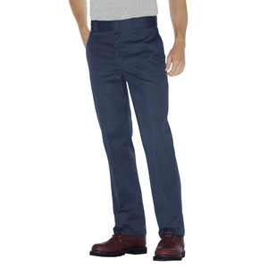 Pantalones Formales de Pierna Recta para Oficina, Estilo Casual Elegante, Cintura Media, Corte Regular, Negros, Pantalones de Vestir para Hombre - Product Image 3