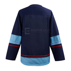 Fashion New Style <b>Blank</b> Men Ice Hockey Jersey Plus Size Ice Hockey Jersey Light <b>Weight</b> Ice Hockey Jersey - Product Image 6