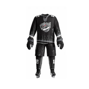 Uniforme de hockey sur glace confortable et ajusté en matériau durable, fabriqué au Pakistan - Product Image 4