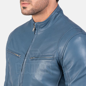 Chaqueta de Cuero de Alta Calidad Hecha en Pakistán, Venta en Línea, Chaqueta de Cuero de Marca Privada - Product Image 6