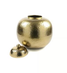 Jardinière en métal artisanale avec structure soudée robuste pour une décoration durable de la maison et du jardin - Product Image 4